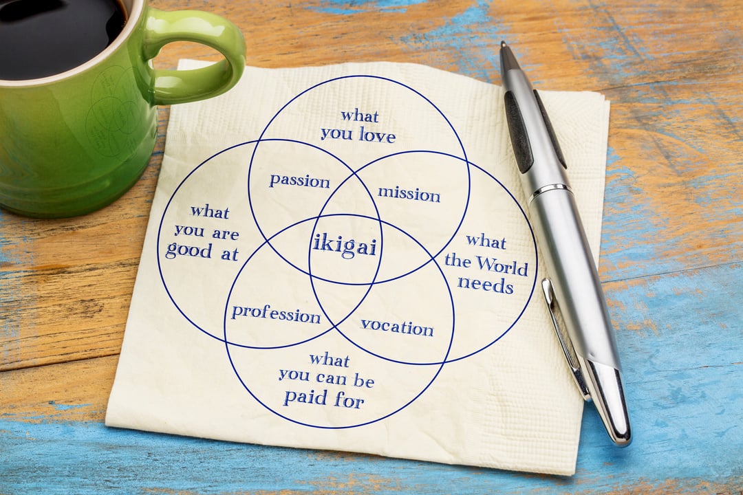 ikigai concept- a reason for being